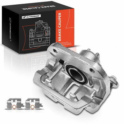 Rear Passenger Brake Caliper with Bracket