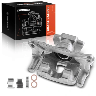 Rear Passenger Brake Caliper with Bracket
