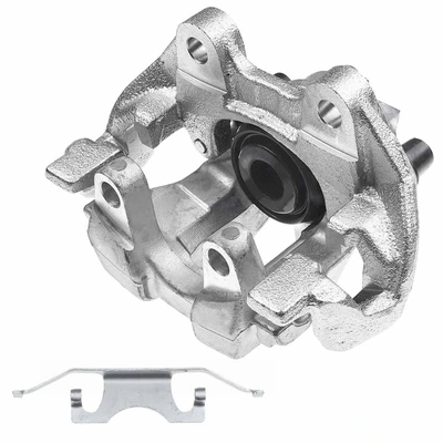 Rear Passenger Brake Caliper with Bracket