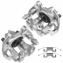 2 Pcs Rear Disc Brake Calipers with Bracket