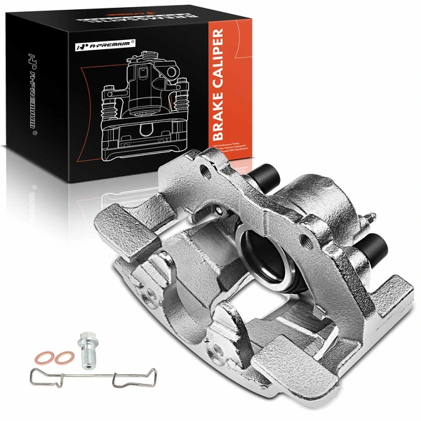 1-PC Brake Caliper, Front Right Passenger Side, 1-Piston, A-Premium APBC2039