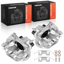 2006 Mercedes-Benz E350 2pc Brake Caliper with Bracket Rear Driver & Passenger 1-Piston A-Premium APBC4645