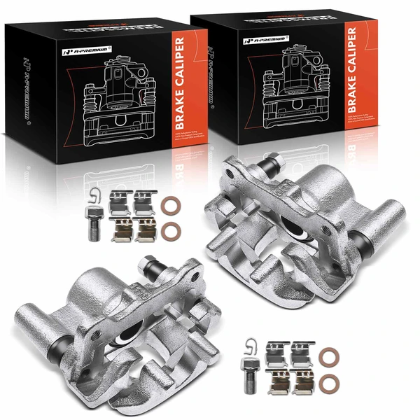 2-PC Brake Caliper, Rear Driver & Passenger, 1-Piston, A-Premium APBC2041