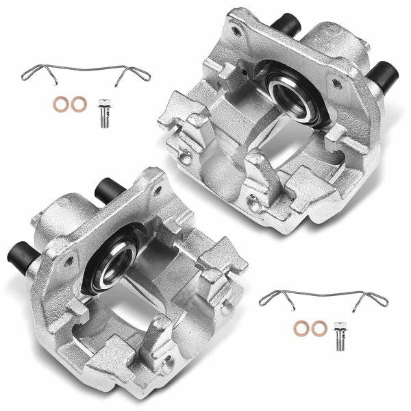 2003-2014 Volvo XC90 2-Pc Brake Caliper Rear Driver & Passenger 1-Piston A-Premium APBC3390