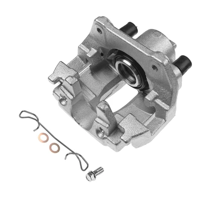 Rear Passenger Brake Caliper with Bracket
