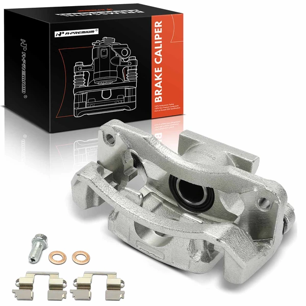 1-PC Brake Caliper, Rear Right Passenger Side, 1-Piston, A-Premium APBC4368