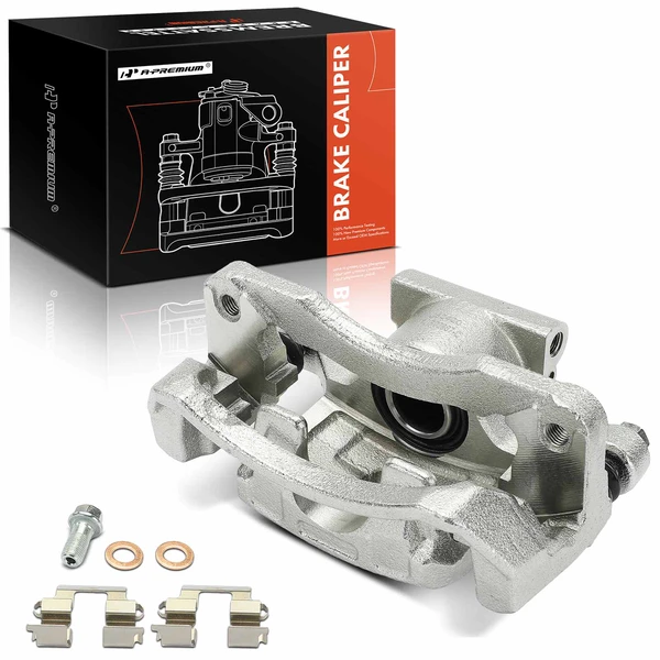 1-PC Brake Caliper, Rear Left Driver Side, 1-Piston, A-Premium APBC4369