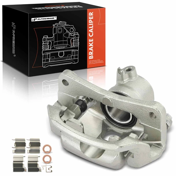 1-PC Brake Caliper, Rear Left Driver Side, 1-Piston, A-Premium APBC0284