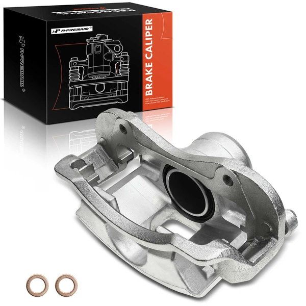 2004-2009 Kia Spectra 1-Pc Brake Caliper Front Right Passenger Side 1-Piston A-Premium APBC3060