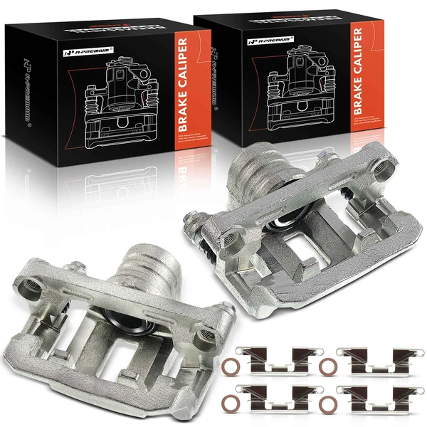 2-PC Brake Caliper, Rear Driver & Passenger, 1-Piston, A-Premium APBC0556
