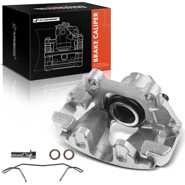 1-Pc Brake Caliper Front Right Passenger Side 1-Piston A-Premium APBC2862