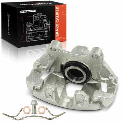 Front Passenger Disc Brake Caliper with Bracket