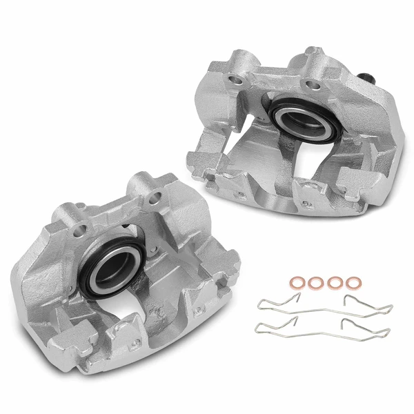 2000-2002 Saab 9-3 2-Pc Brake Caliper Front Driver & Passenger 1-Piston A-Premium APBC3365