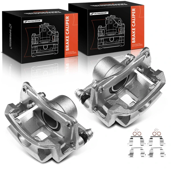 2-PC Brake Caliper, Front Driver & Passenger, 1-Piston, A-Premium APBC1937