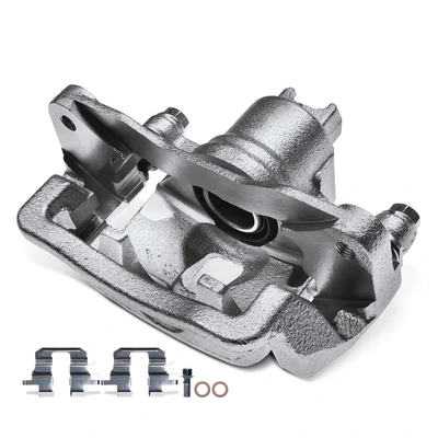Rear Driver Brake Caliper with Bracket