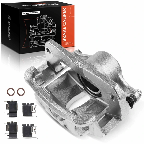 1998-2000 Toyota Sienna 1-Pc Brake Caliper Front Left Driver Side 1-Piston A-Premium APBC3012