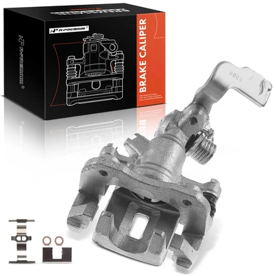 Rear Passenger Brake Caliper with Bracket