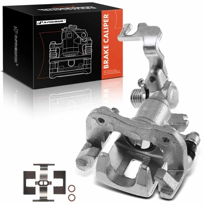 Rear Driver Brake Caliper with Bracket