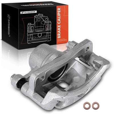 Front Passenger Disc Brake Caliper with Bracket
