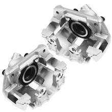 2 Pcs Front Disc Brake Calipers with Bracket