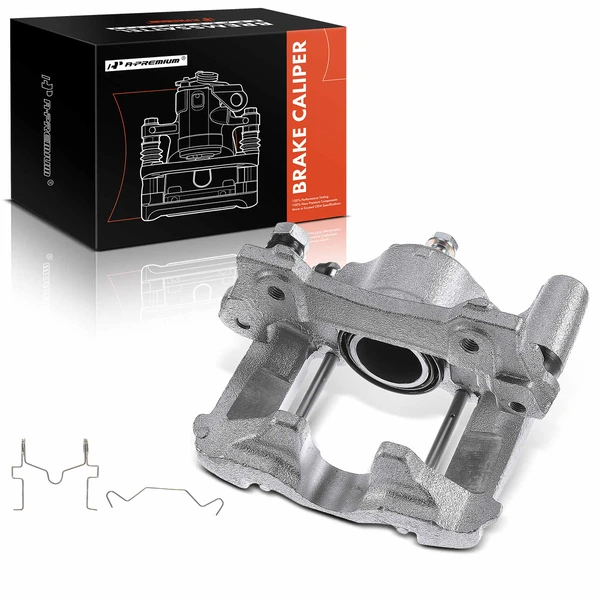 1-PC Brake Caliper, Rear Right Passenger Side, 1-Piston, A-Premium APBC0660