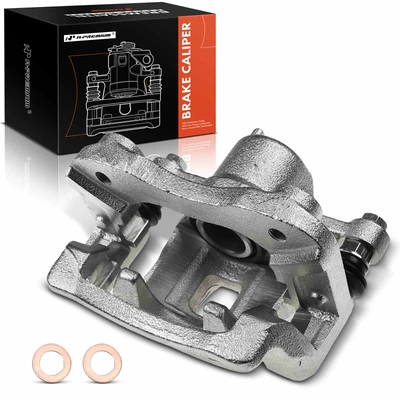 Rear Passenger Brake Caliper with Bracket