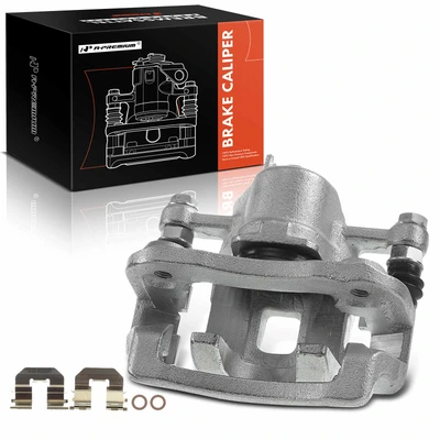 Rear Passenger Brake Caliper with Bracket