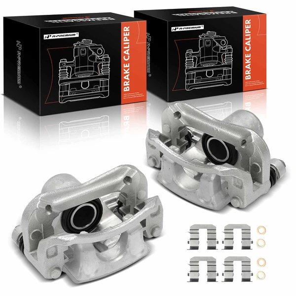 2-PC Brake Caliper, Rear Driver & Passenger, 1-Piston, A-Premium APBC2087