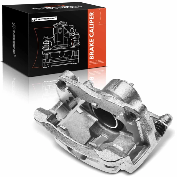 1-PC Brake Caliper, Front Right Passenger Side, 1-Piston, A-Premium APBC1576
