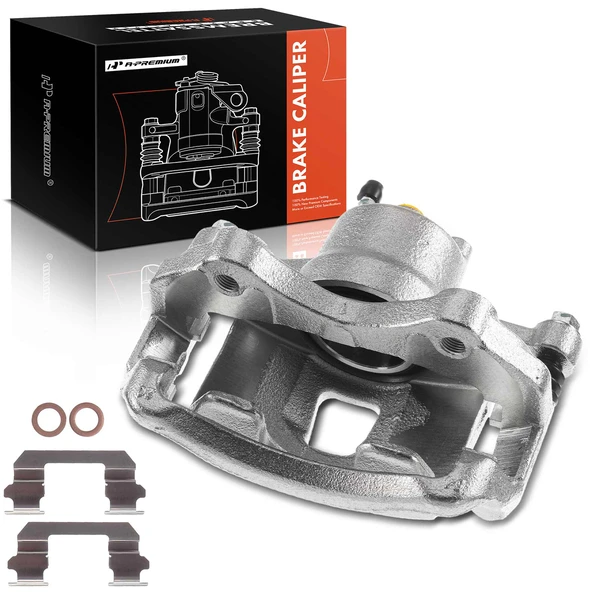 2007-2016 Nissan Tiida 1-Pc Brake Caliper Front Left Driver Side 1-Piston A-Premium APBC0935