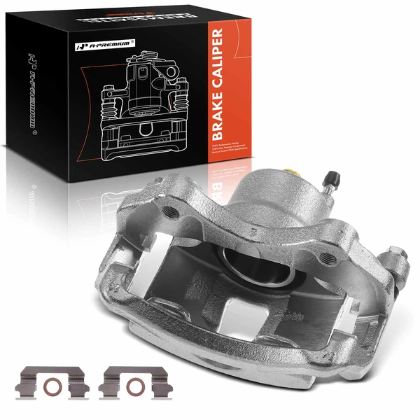2007-2016 Nissan Tiida 1-Pc Brake Caliper Front Right Passenger Side 1-Piston A-Premium APBC0934