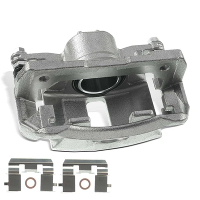 Front Passenger Brake Caliper with Bracket
