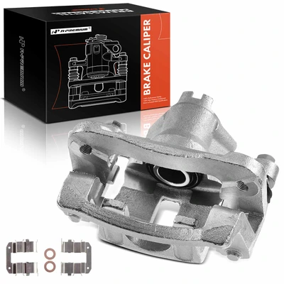 Rear Passenger Brake Caliper with Bracket
