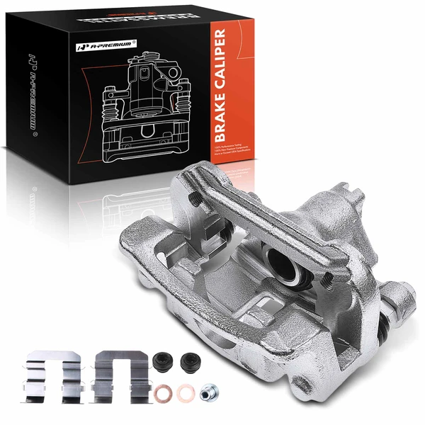 2009-2012 Hyundai Elantra 1-Pc Brake Caliper Rear Right Passenger Side 1-Piston A-Premium APBC2091