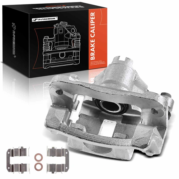 1-PC Brake Caliper, Rear Left Driver Side, 1-Piston, A-Premium APBC0765