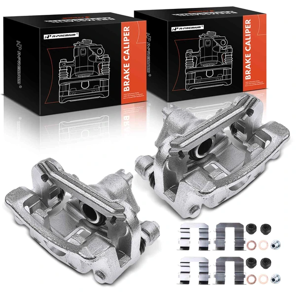 2-PC Brake Caliper, Rear Driver & Passenger, 1-Piston, A-Premium APBC2093