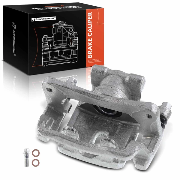 1-PC Brake Caliper, Rear Right Passenger Side, 1-Piston, A-Premium APBC0698