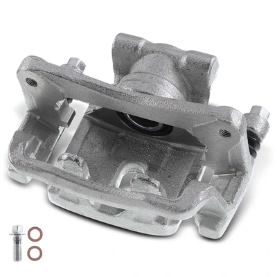 Rear Passenger Brake Caliper with Bracket