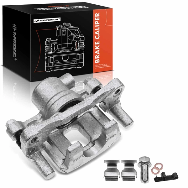 1-PC Brake Caliper, Rear Left Driver Side, 1-Piston, A-Premium APBC3076