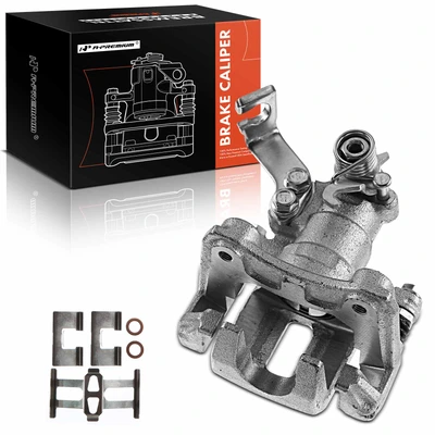 Rear Passenger Brake Caliper with Bracket