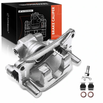 Rear Passenger Brake Caliper with Bracket
