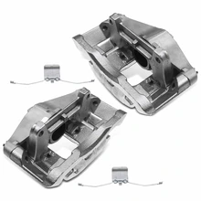 2 Pcs Front Disc Brake Calipers with Bracket
