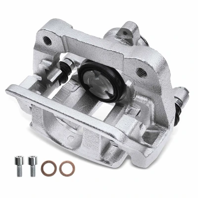 Rear Passenger Brake Caliper with Bracket