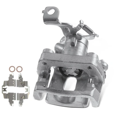 Rear Passenger Brake Caliper with Bracket