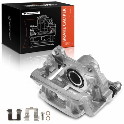 Rear Passenger Brake Caliper with Bracket