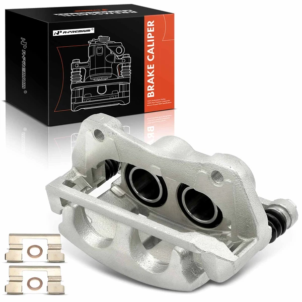 1-PC Brake Caliper, Front Right Passenger Side, 2-Piston, A-Premium APBC2116