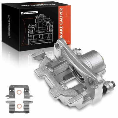 Rear Driver Brake Caliper with Bracket