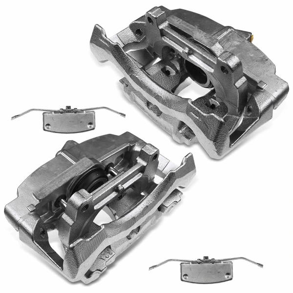 2-PC Brake Caliper, Front Driver & Passenger, 1-Piston, A-Premium APBC2481
