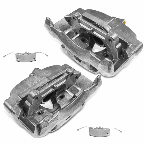 2016-2018 Volvo S60 Cross Country 2-Pc Brake Caliper Front Driver & Passenger 1-Piston A-Premium APBC3393