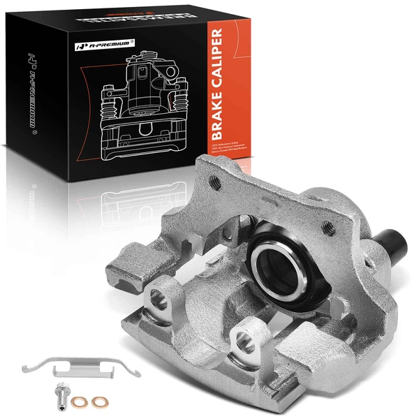 1-PC Brake Caliper, Rear Right Passenger Side, 1-Piston, A-Premium APBC4224